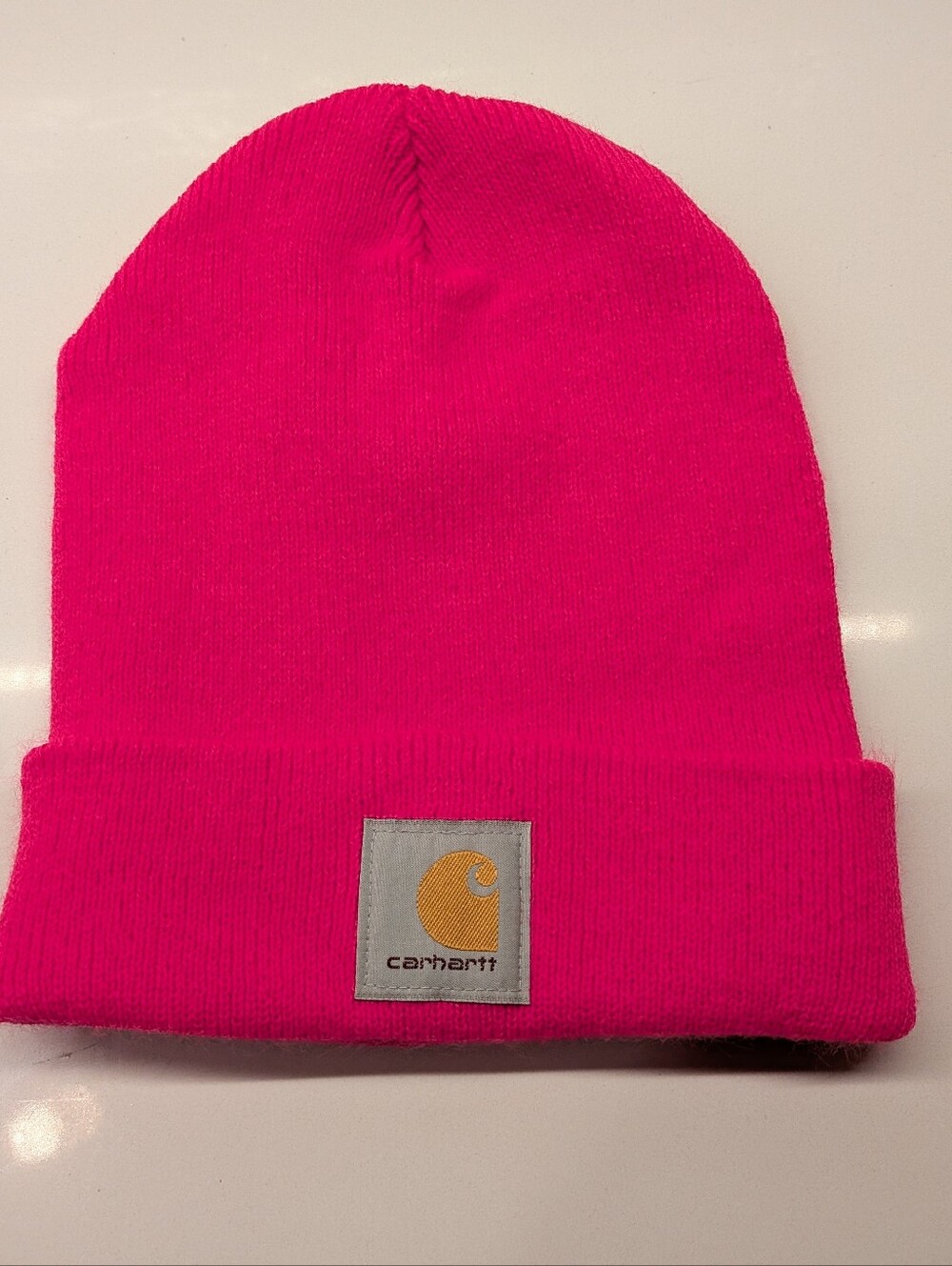 NWOT Carhartt Hot Pink Beanie - Adult One Size